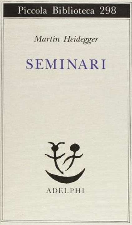 Seminari - Martin Heidegger - copertina