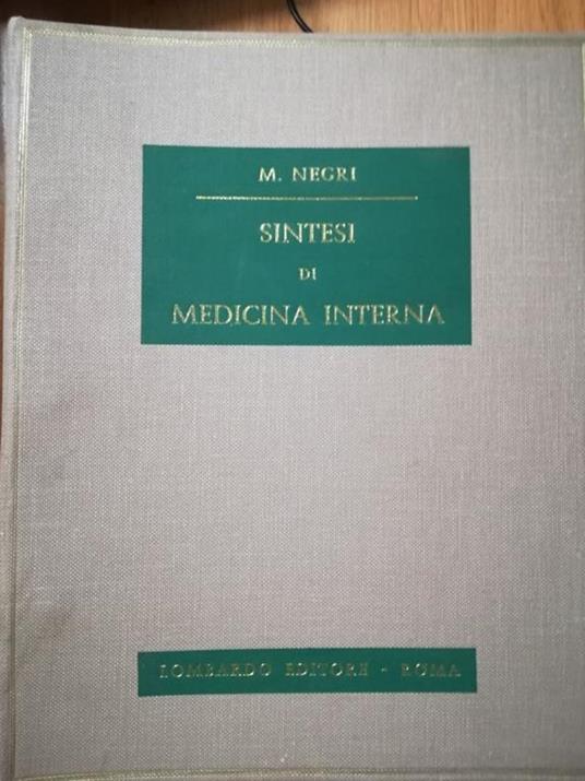 Sintesi di medicina interna - Angela M. Negri - copertina