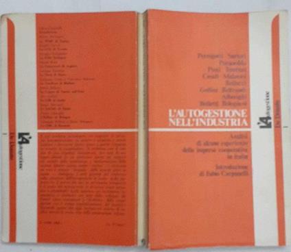 L' autogestione nell'industria - copertina