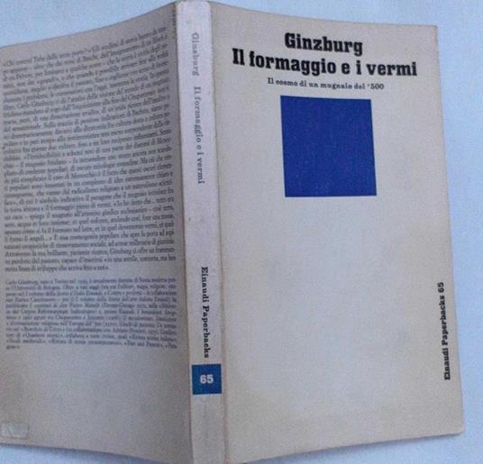 Il formaggio e i vermi - copertina