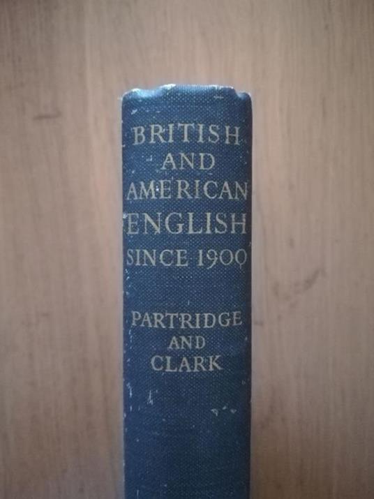 British and american english since 1900 - copertina