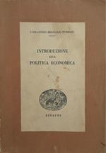 Introduzione alla politica economica