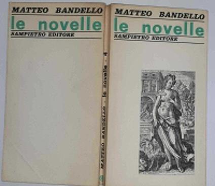 Le novelle - Matteo Bandello - copertina