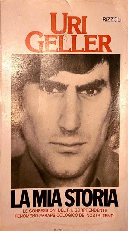 La mia storia - Uri Geller - copertina