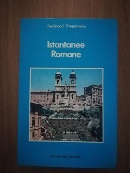 Istantanee romane - copertina