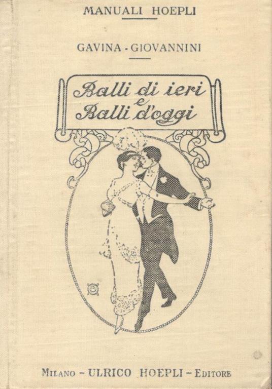 Balli di ieri e balli d'oggi - copertina