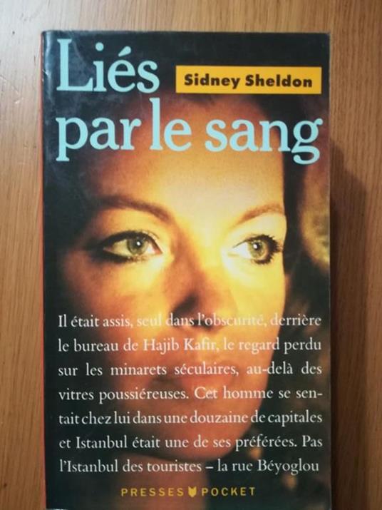 Lies par le sang - Sidney Sheldon - copertina