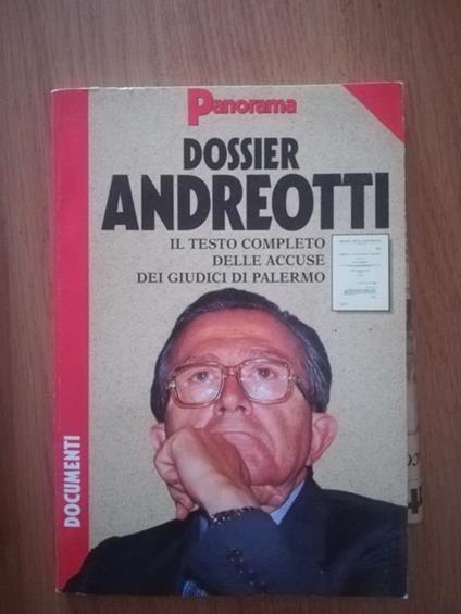 Dossier Andreotti - copertina
