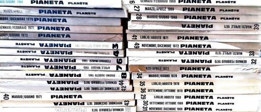 Lotto di 32 riviste "Pianeta" - copertina