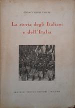 La storia degli italiani e dell'italia