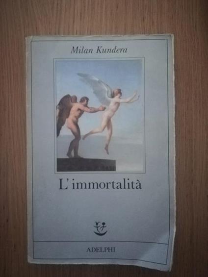 L' immortalità - Milan Kundera - copertina