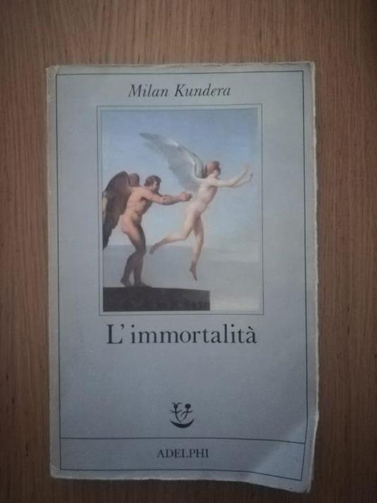 L' immortalità - Milan Kundera - copertina