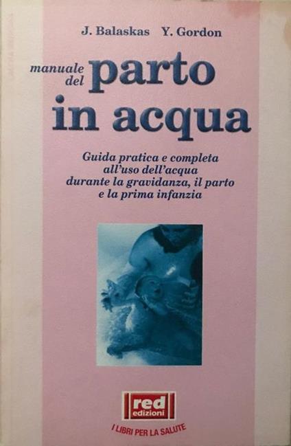 Manuale dal parto in acqua - copertina