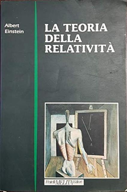 La teoria della relatività - Albert Einstein - copertina