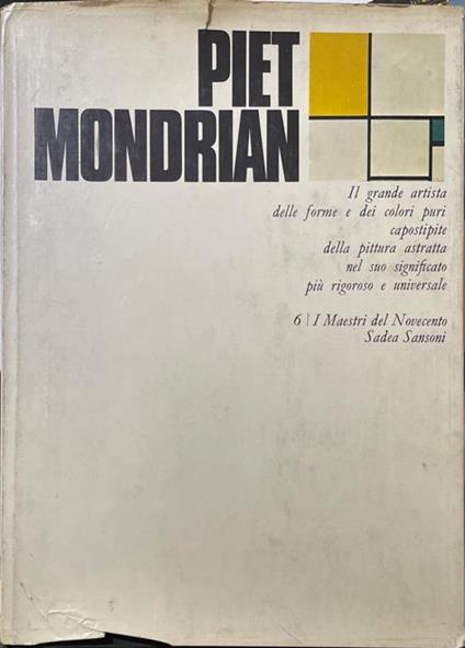 Piet Mondrian - Italo Tomassoni - copertina