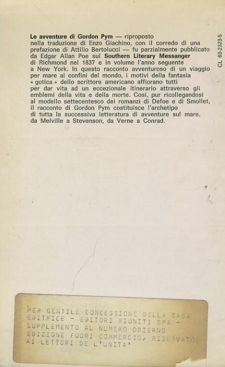 Le avventure di Gordon Pym