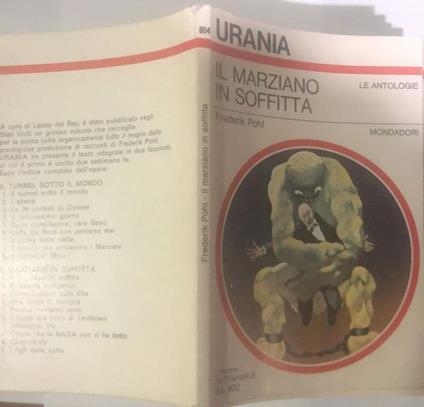 Il Marziano in soffitta - Frederik Pohl - copertina
