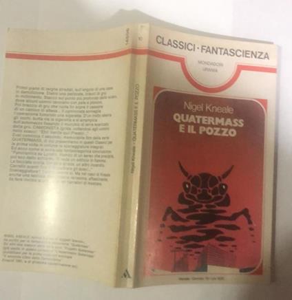 Quatermass e il pozzo - Nigel Kneale - copertina
