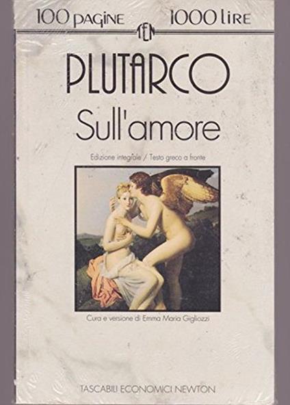 Sull'amore. Testo greco a fronte - Plutarco - copertina