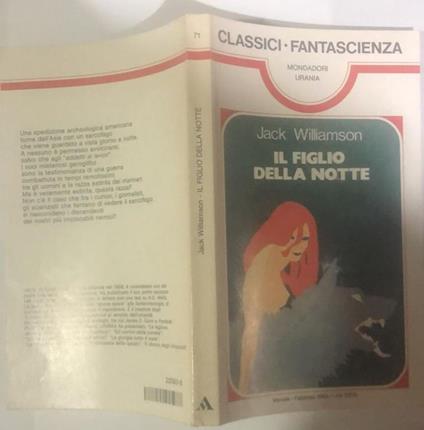 Il figlio della notte - Jack Williamson - copertina