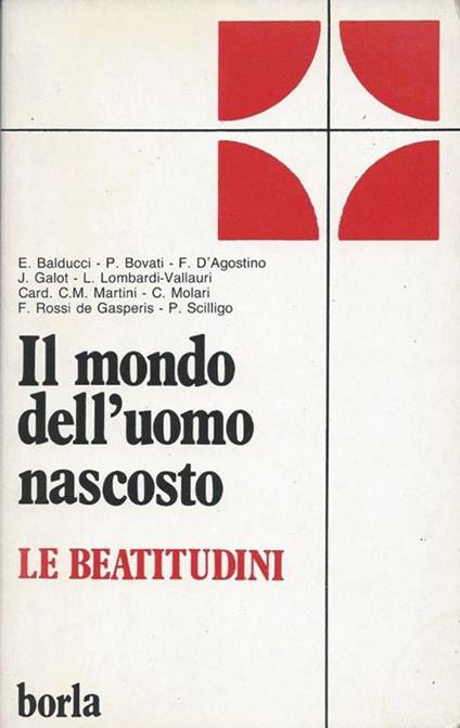 Il mondo dell'uomo nascosto. Le beatitudini - copertina
