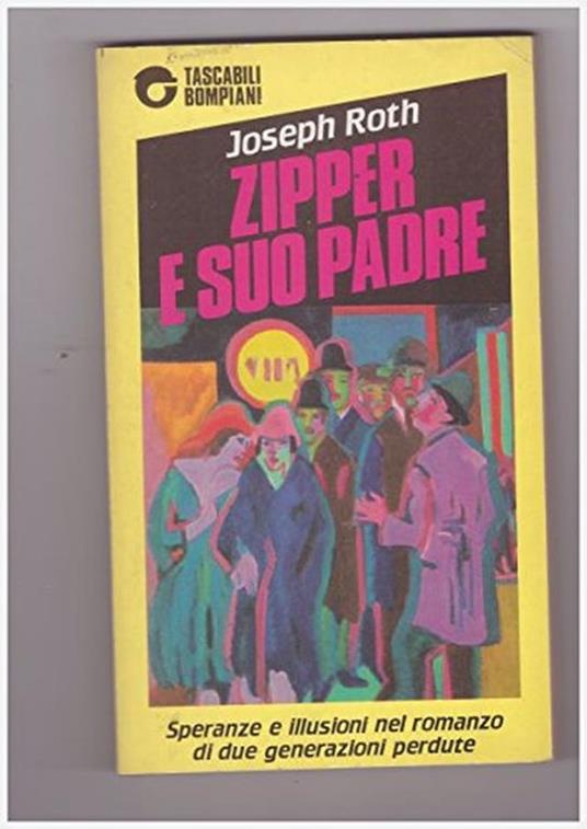 Zipper e suo padre - Joseph Roth - copertina