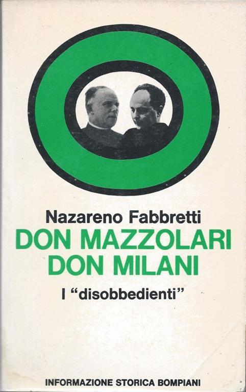 Don Mazzolari Don Miani I "disobbedienti" - Nazareno Fabbretti - copertina