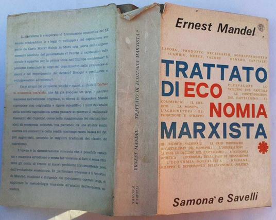Trattato di economia marxista. Volume primo - Ernest Mandel - copertina