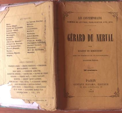 Gerard de Nerval - copertina