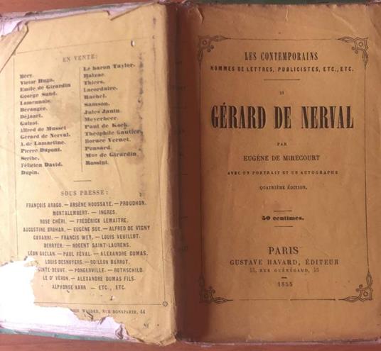 Gerard de Nerval - copertina