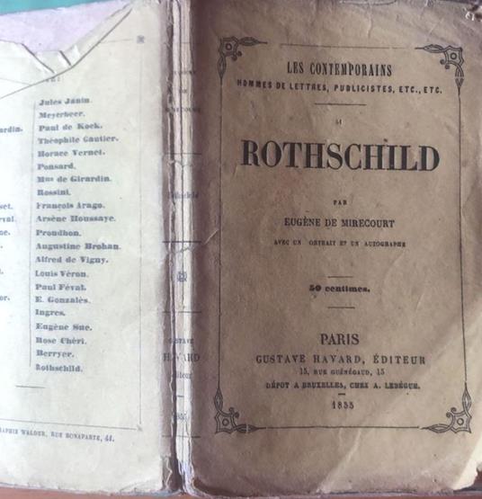 RothSchild - copertina
