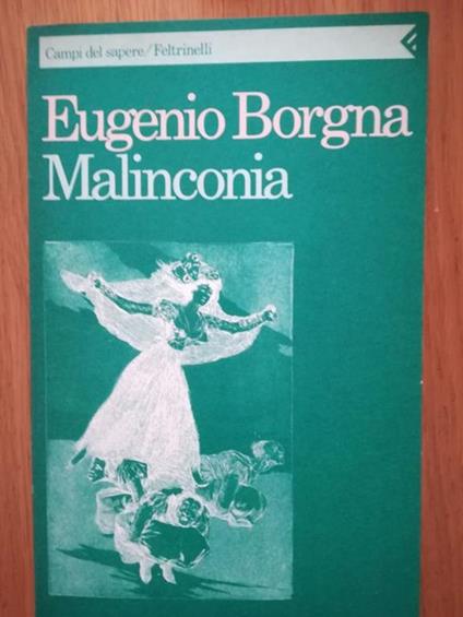 Malinconia - Eugenio Borgna - copertina