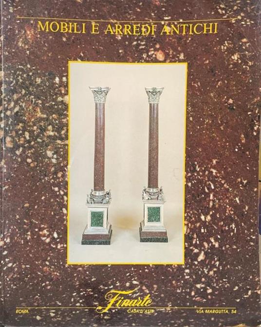 Mobili e arredi antichi - Asta 655 - copertina
