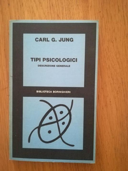 Tipi psicologici - Carl Gustav Jung - copertina