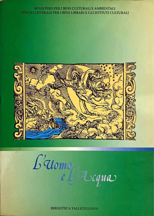 L' uomo e l'acqua nei libri della Biblioteca Vallicelliana.: Seconda edizione - copertina