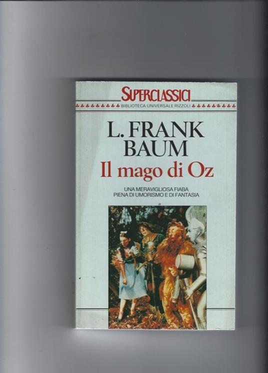Il mago di Oz - L. Frank Baum - copertina