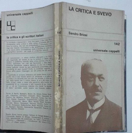 La critica e Svevo - Sandro Briosi - copertina