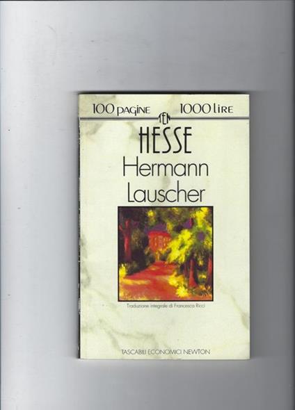 Hermann Lauscher - Hermann Hesse - copertina
