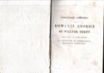 Romanzi storici di Walter Scott, tomo VI-parte seconda. Contenente:La prigione di Edimburgo/Quintino Durward