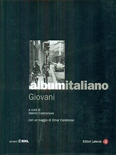Album italiano Giovani - Valerio Castronovo - copertina