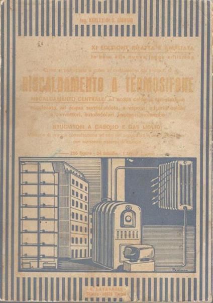 Come si progettano e come si eseguiscono gli impianti di riscaldamento a termosifone - copertina