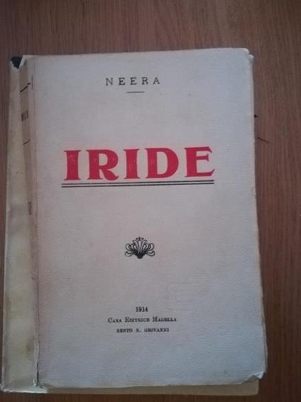 Iride - Neera - copertina