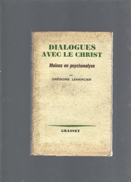 Dialogues avec le Christ - copertina