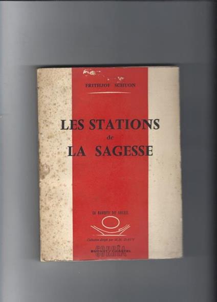 Les stations de la sagesse - Frithjof Schuon - copertina