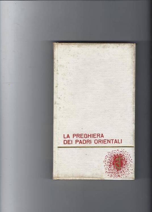 La preguiera dei padri orientali - copertina