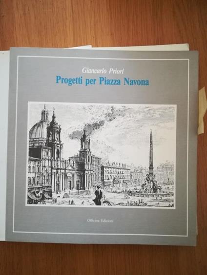 Progetti per Piazza Navona - Giancarlo Priori - copertina