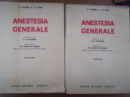 Anestesia generale - copertina