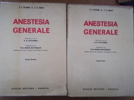 Anestesia generale - copertina