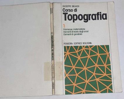 Corso di topografia 1 - Giuseppe Birardi - copertina