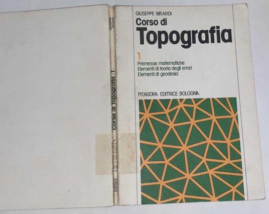 Corso di topografia 1 - Giuseppe Birardi - copertina